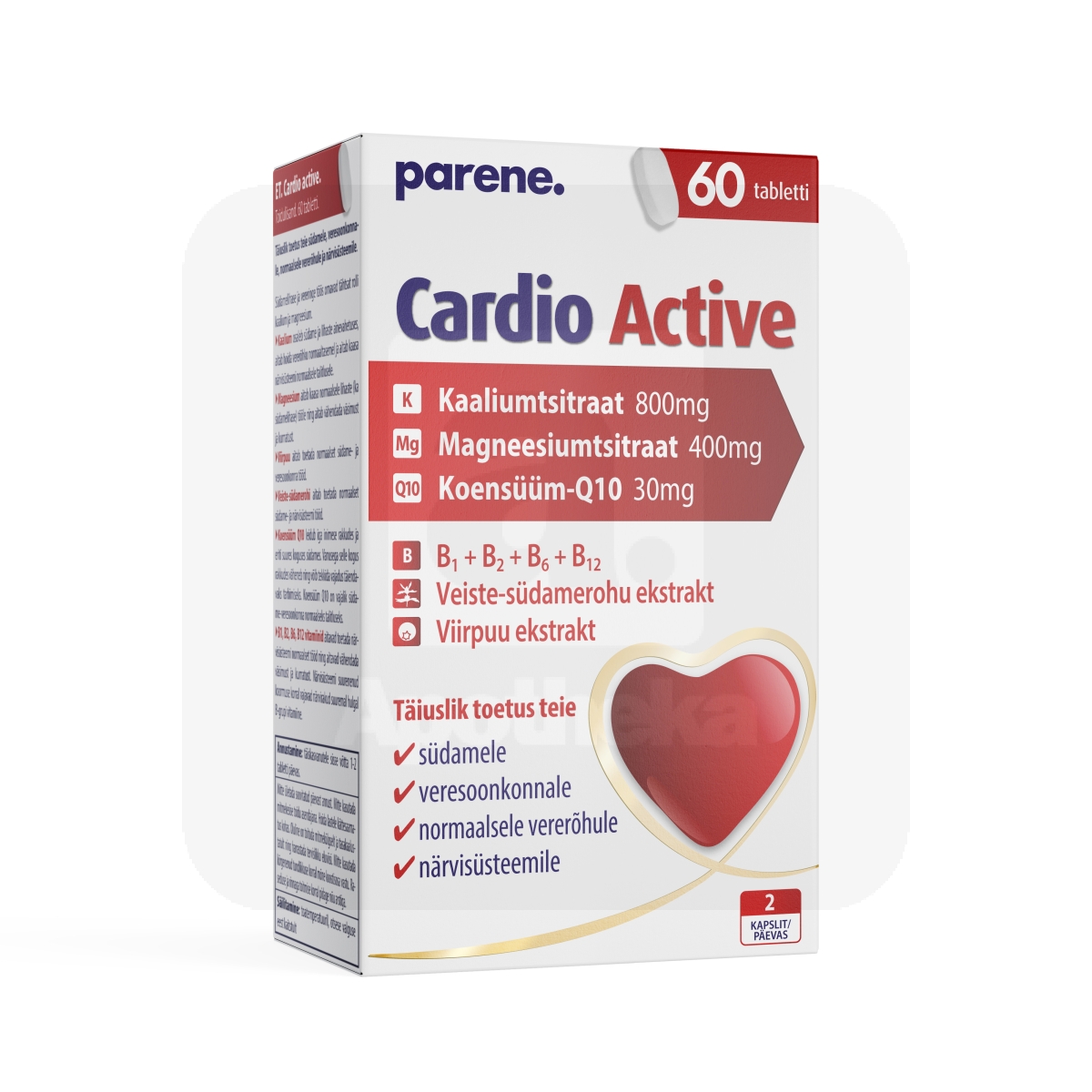 CARDIO ACTIVE PARENE TBL N60 - Изображение товара