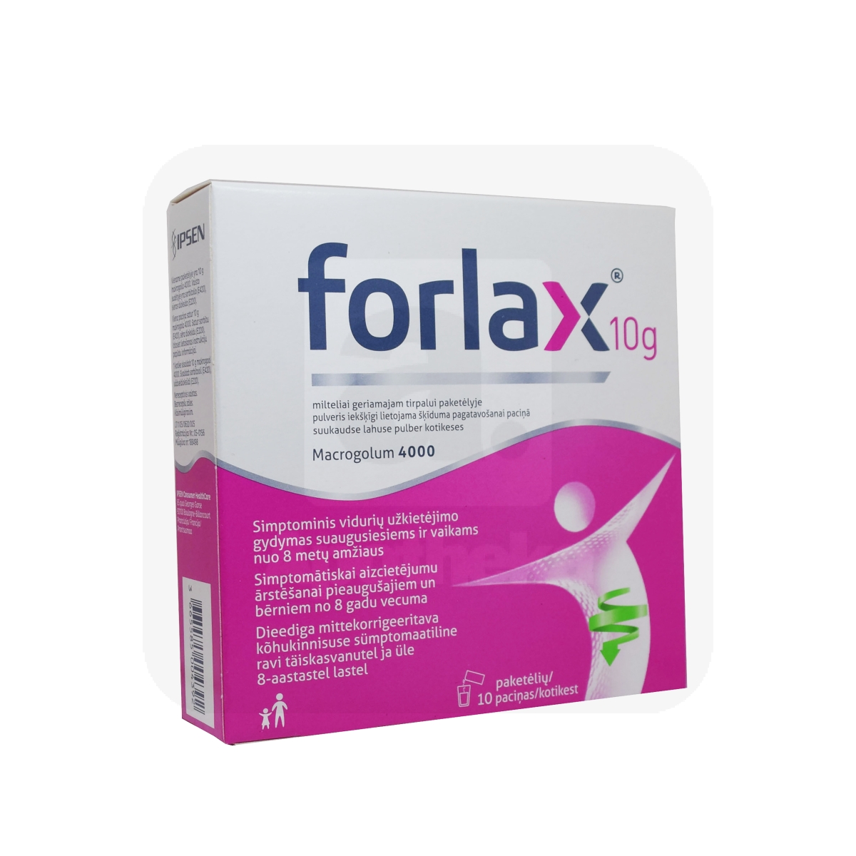 FORLAX SUUKAUDSE LAHUSE PULBER 10G N10 - Изображение товара