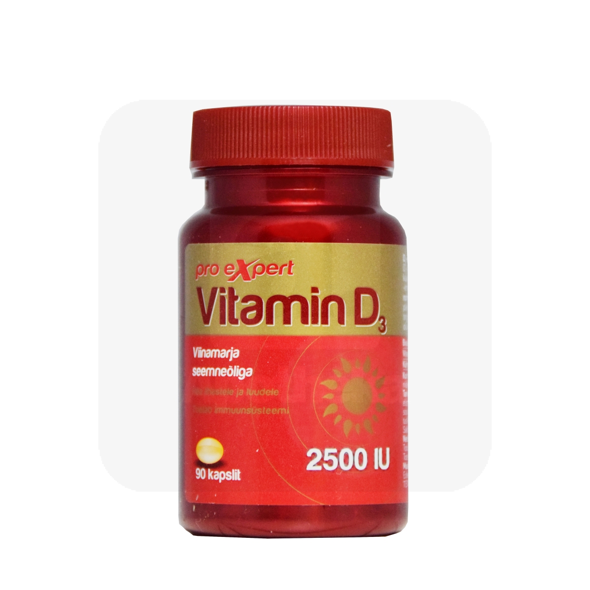 VITAMIN D3 PRO EXPERT 2500IU KAPSLID N90 - Изображение товара