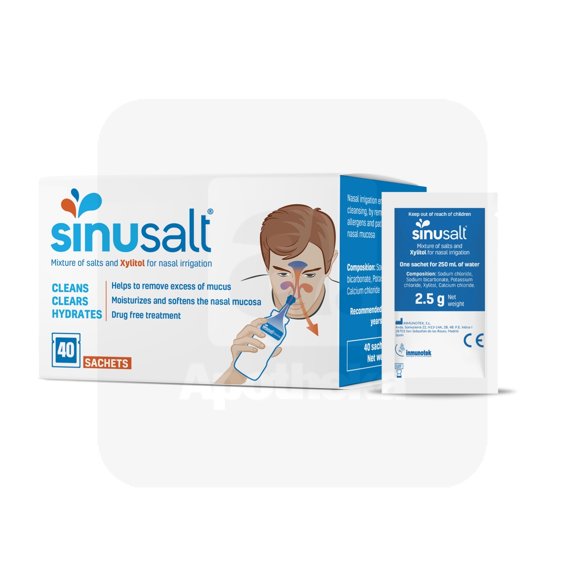 SINUSALT SALTS N40 - Изображение товара