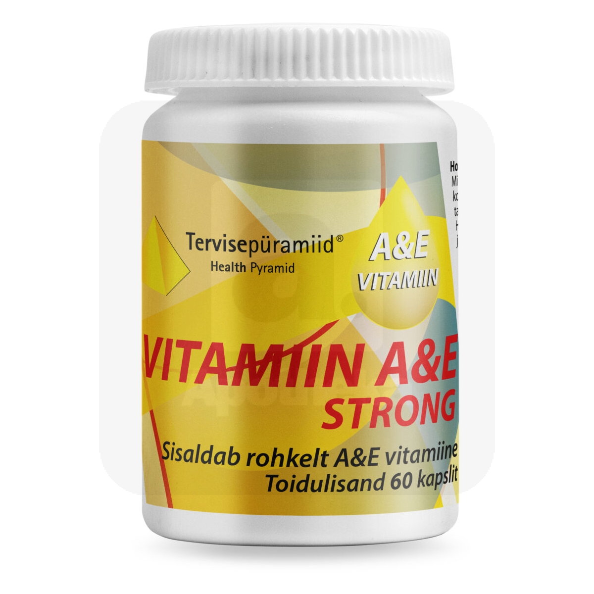 TERVISEPÜRAMIID VITAMIIN A+E STRONG KAPSLID N60