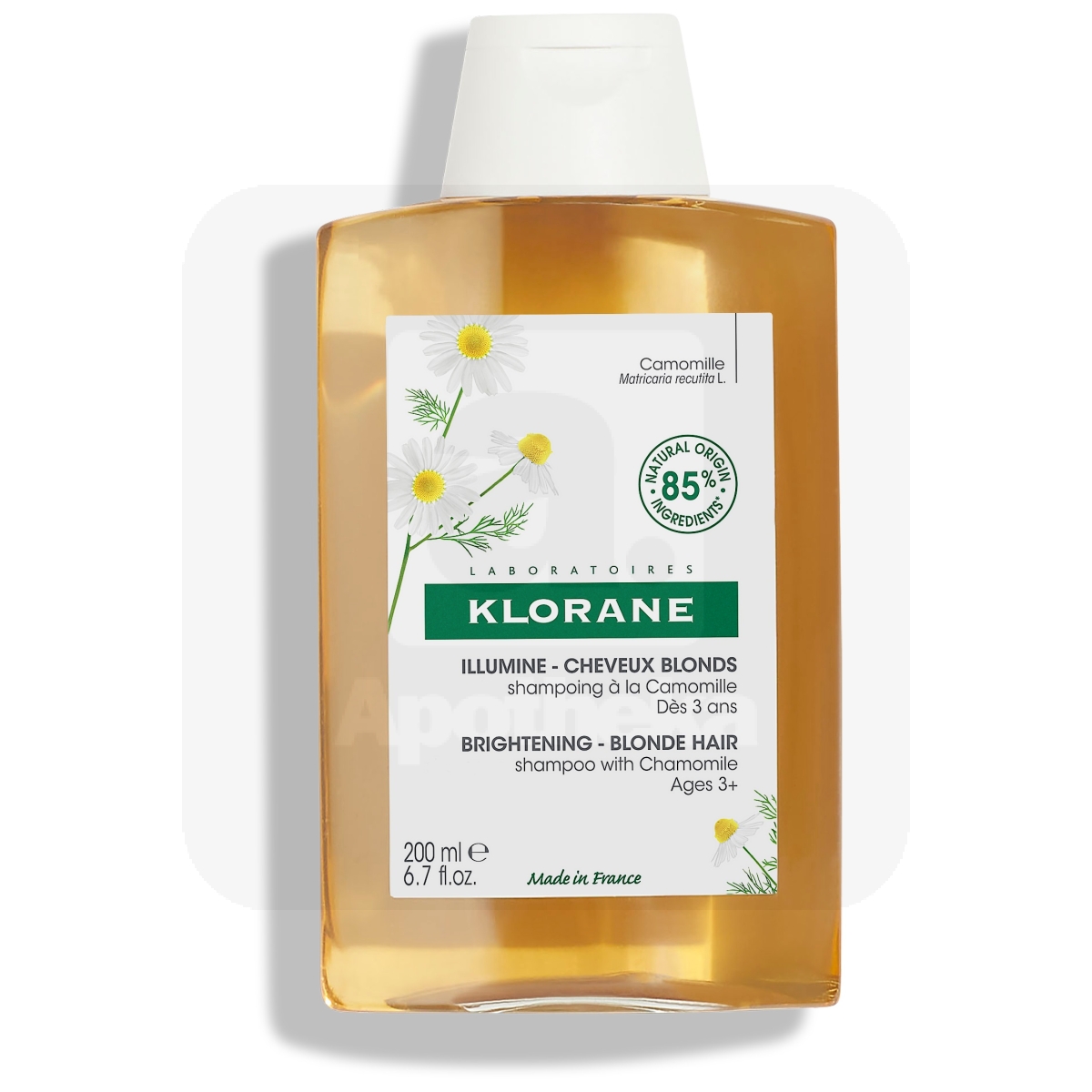 KLORANE SHAMPOON KUMMELI BLONDIDELE JUUSTELE 200ML - Изображение товара