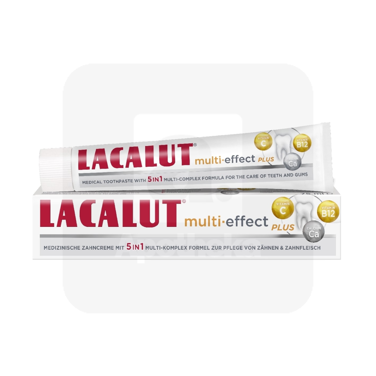 LACALUT HAMBAPASTA MULTI EFFECT PLUS 75ML - Изображение товара