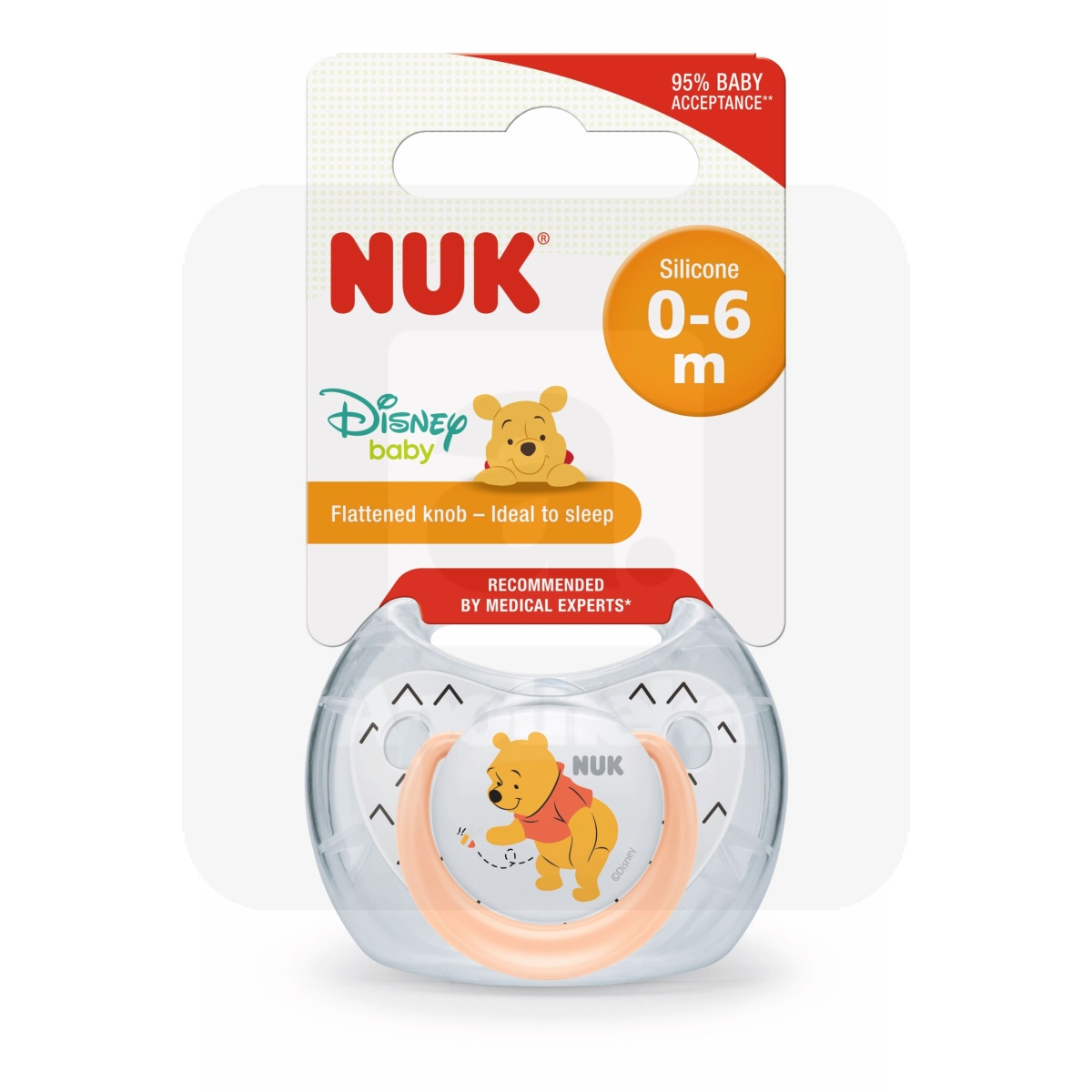 NUK RÕNGASLUTT DISNEY 0-6 KUUD SIL N1 - Изображение товара