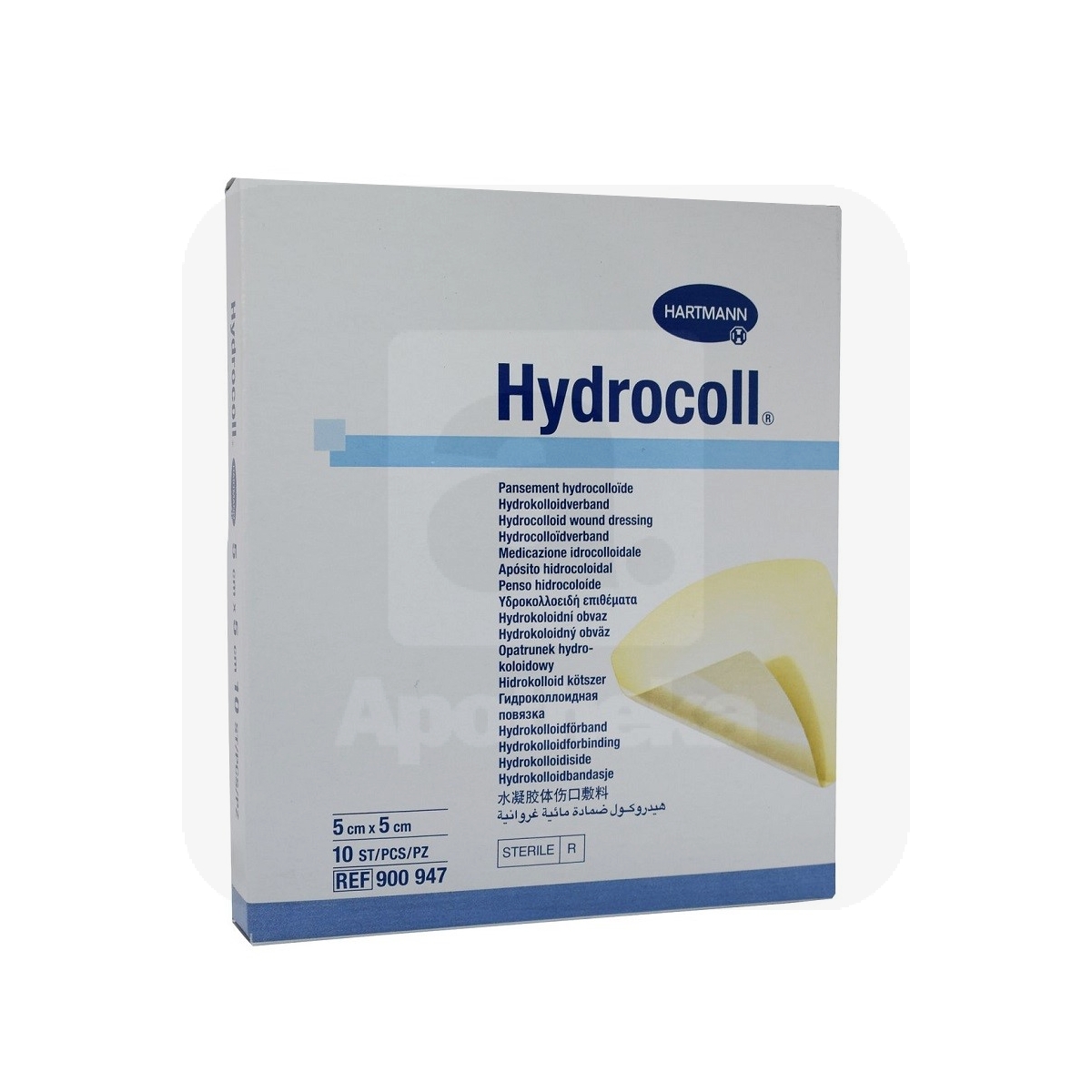 HYDROCOLL HAAVASIDE 5X5CM N10/900947/