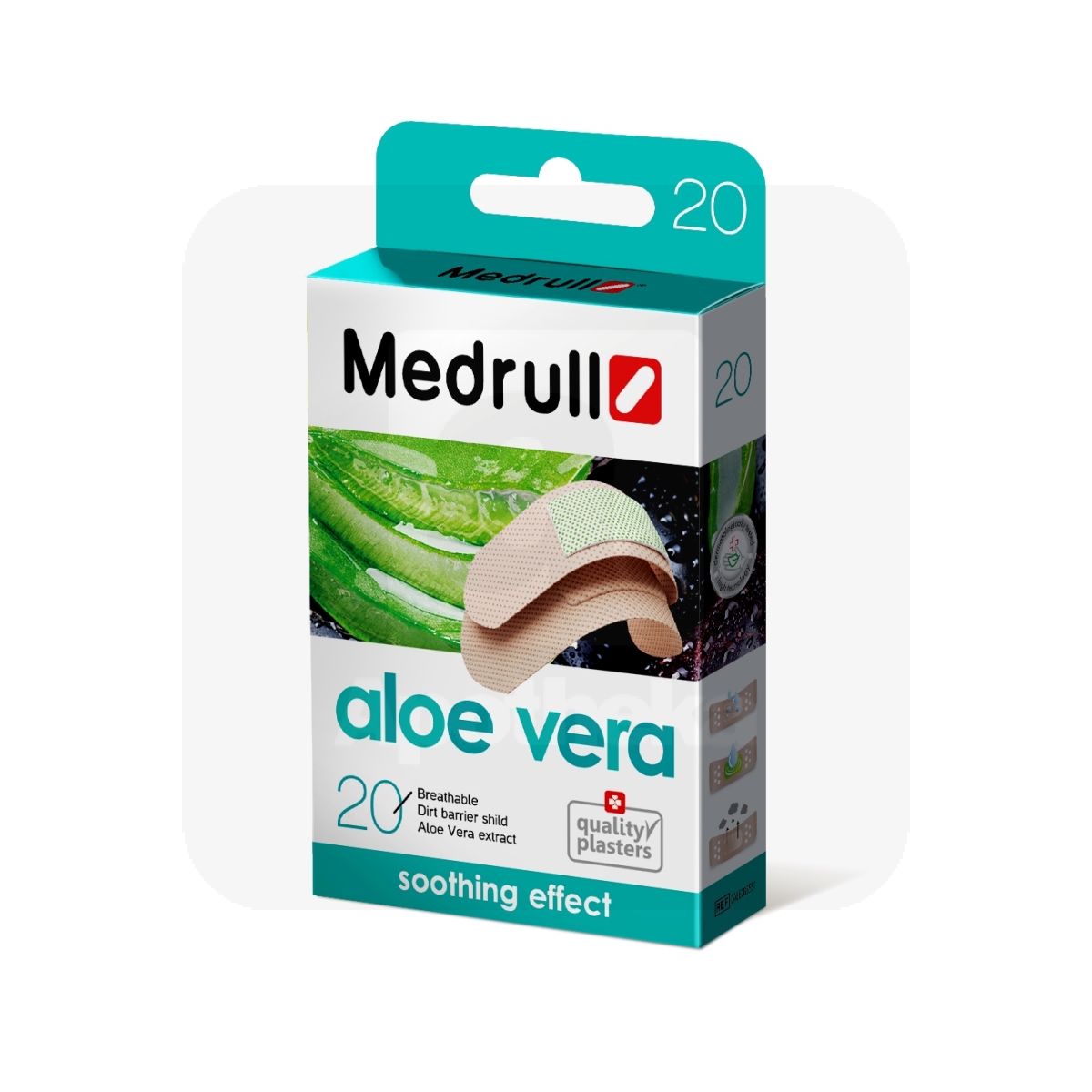 MEDRULL PLAASTER ALOE VERA N20 UUS - Изображение товара