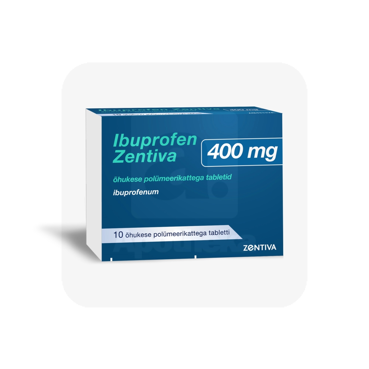 IBUPROFEN ZENTIVA KATTEGA TBL 400MG N10 - Изображение товара