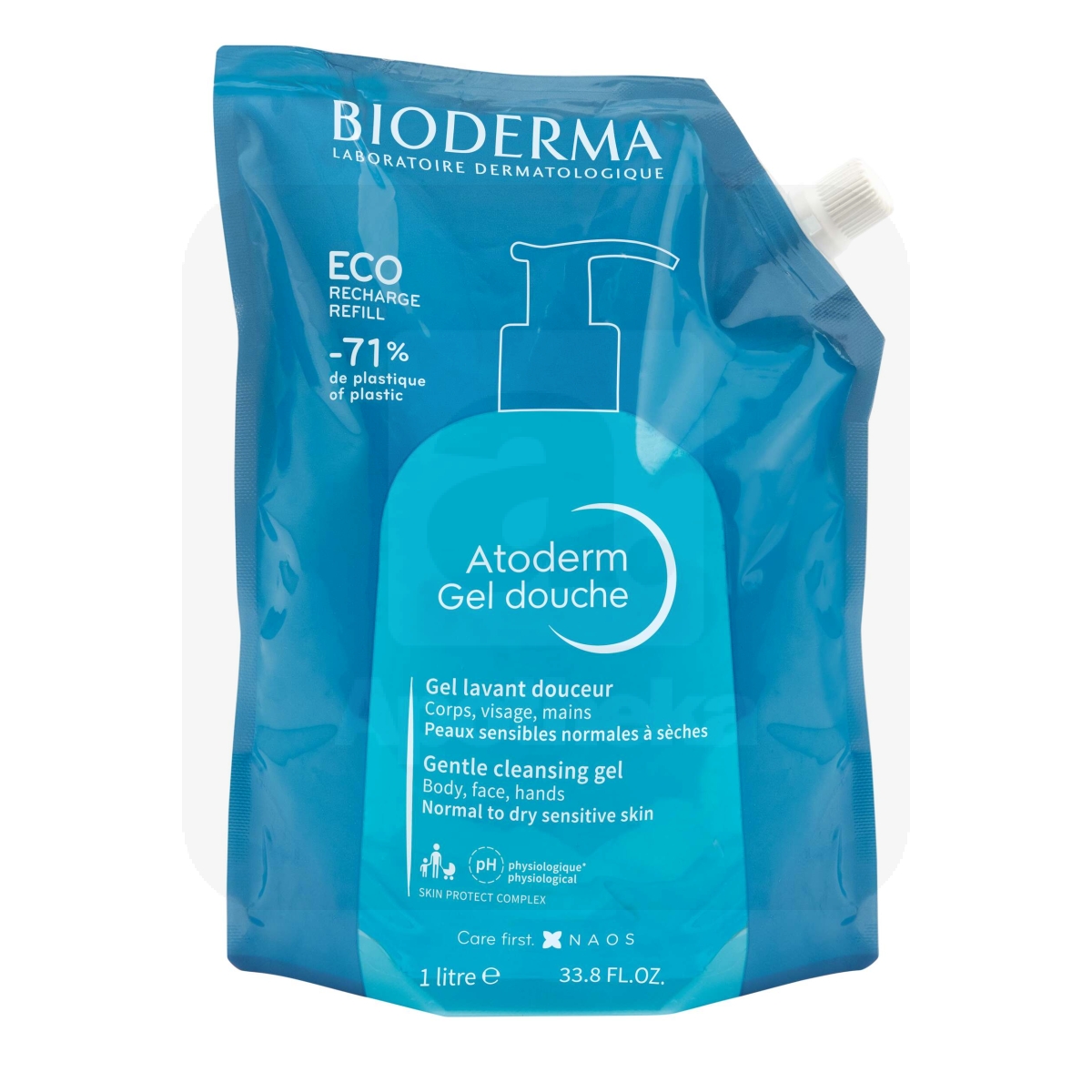 BIODERMA ATODERM DUSHIGEEL TÄITEPAKEND 1000ML - Изображение товара