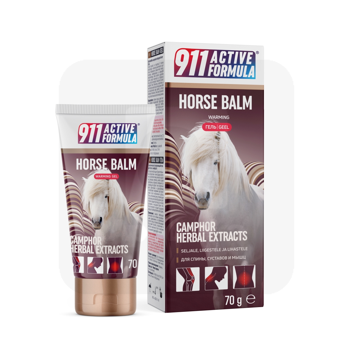 911 ACTIVE FORMULA HOBUSEPALSAM SOOJENDAV 70G - Изображение товара