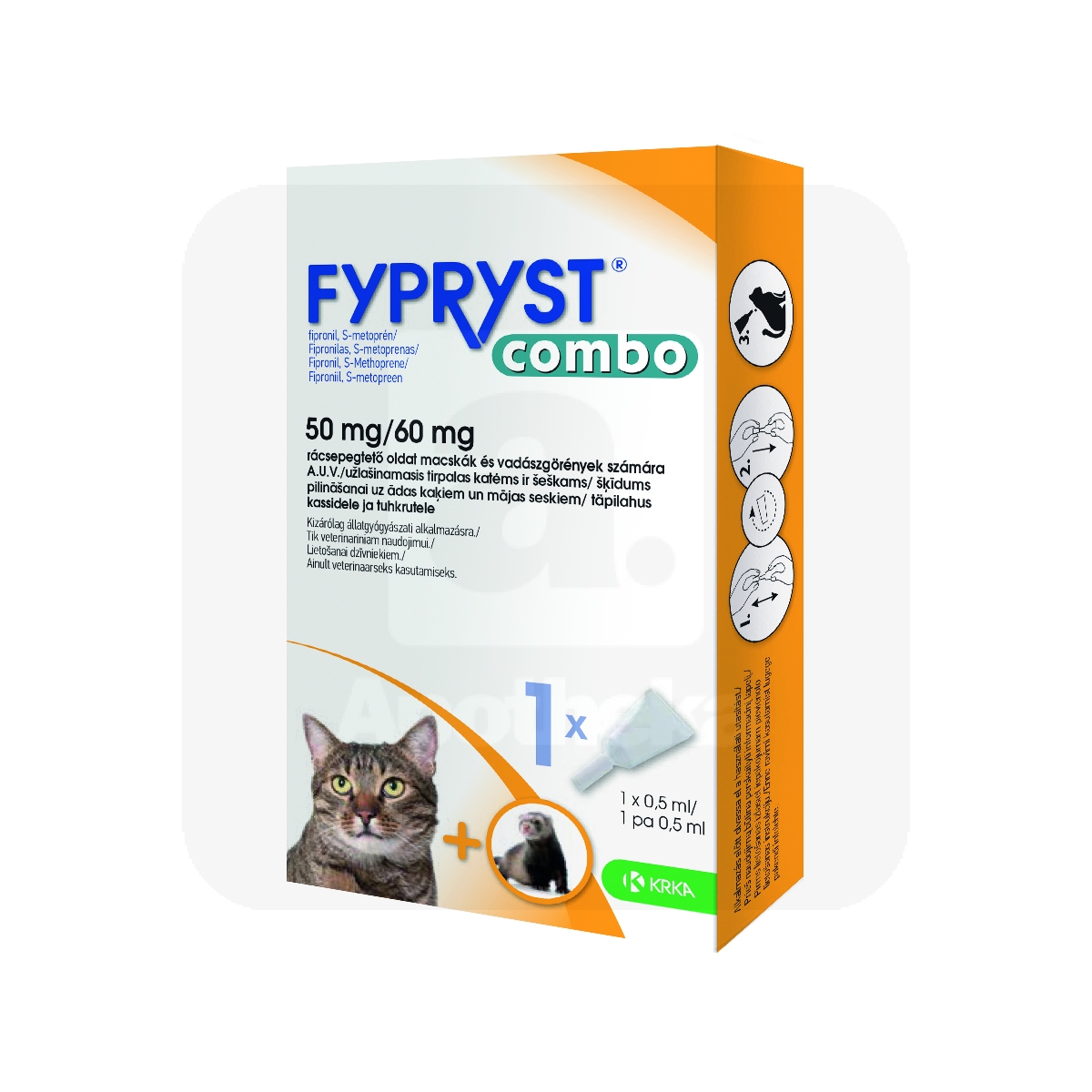 FYPRYST COMBO TÄPILAHUS 50+60MG/0,5ML N1 (KASS) - Изображение товара