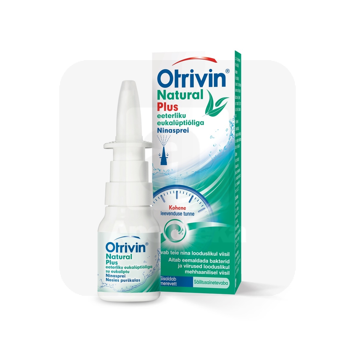 OTRIVIN NATURAL PLUS NINASPREI 20ML - Изображение товара