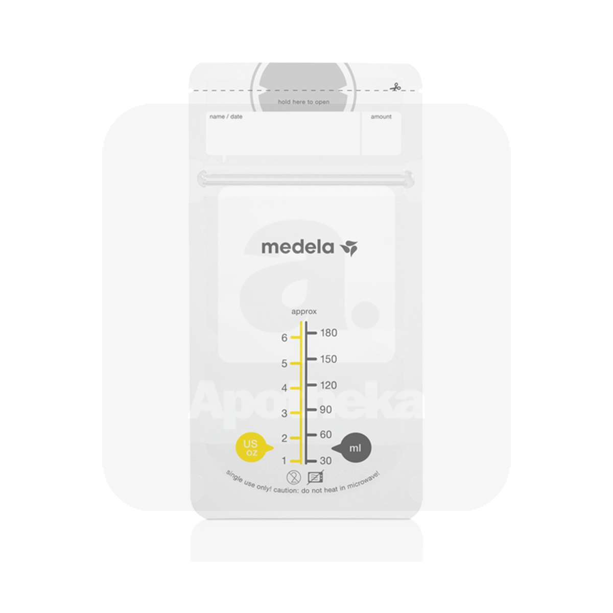 MEDELA BF RINNAPIIMA SÄILITUSKOTID 180ML N25