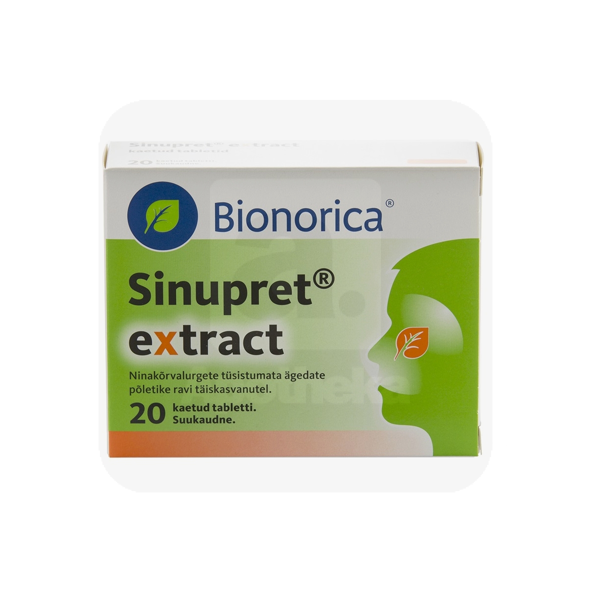 SINUPRET EXTRACT KAETUD TBL 12+36+36+36+36MG N20