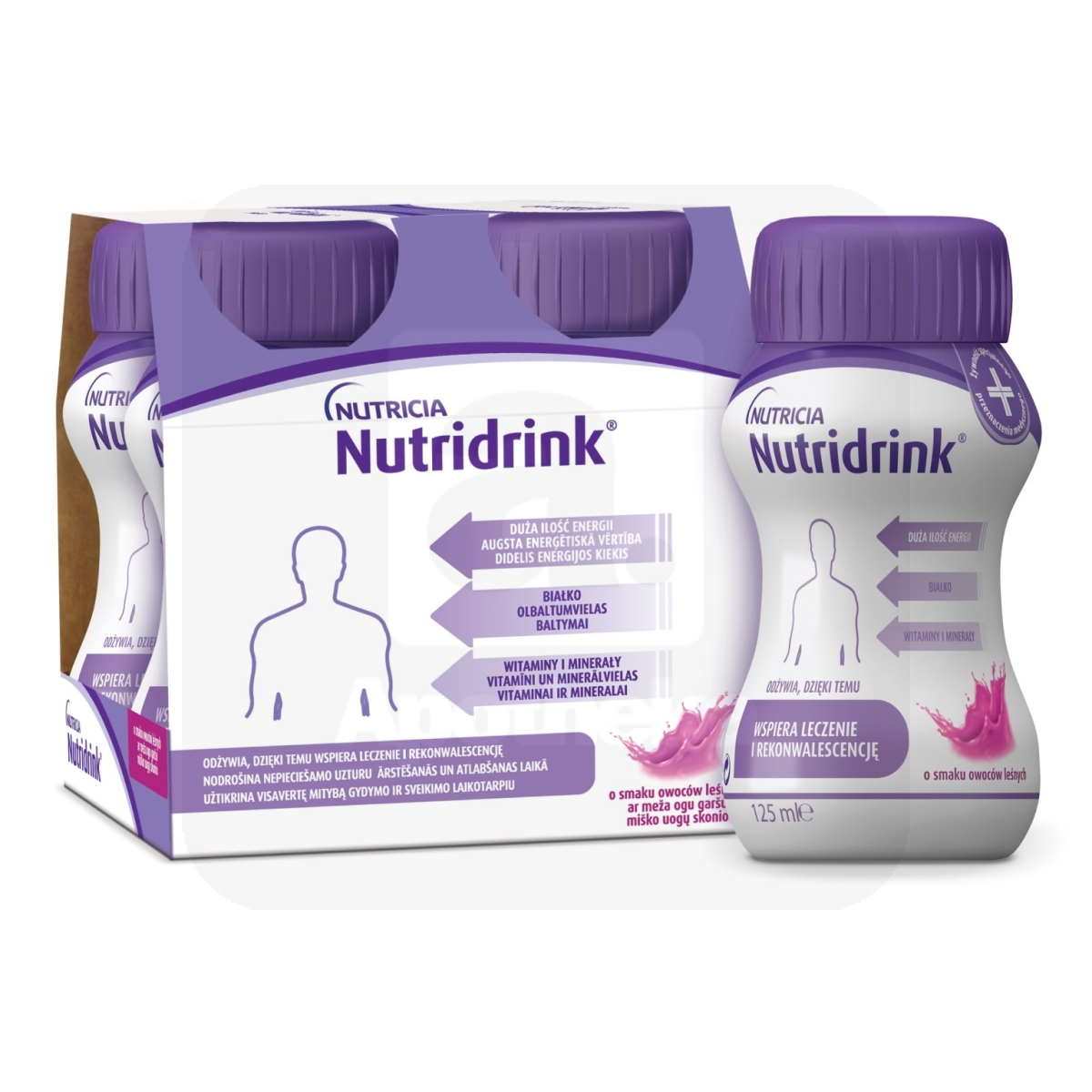 NUTRIDRINK PIIMA BAASIL 125ML N4 METSAMARJAMAITSELINE - Изображение товара