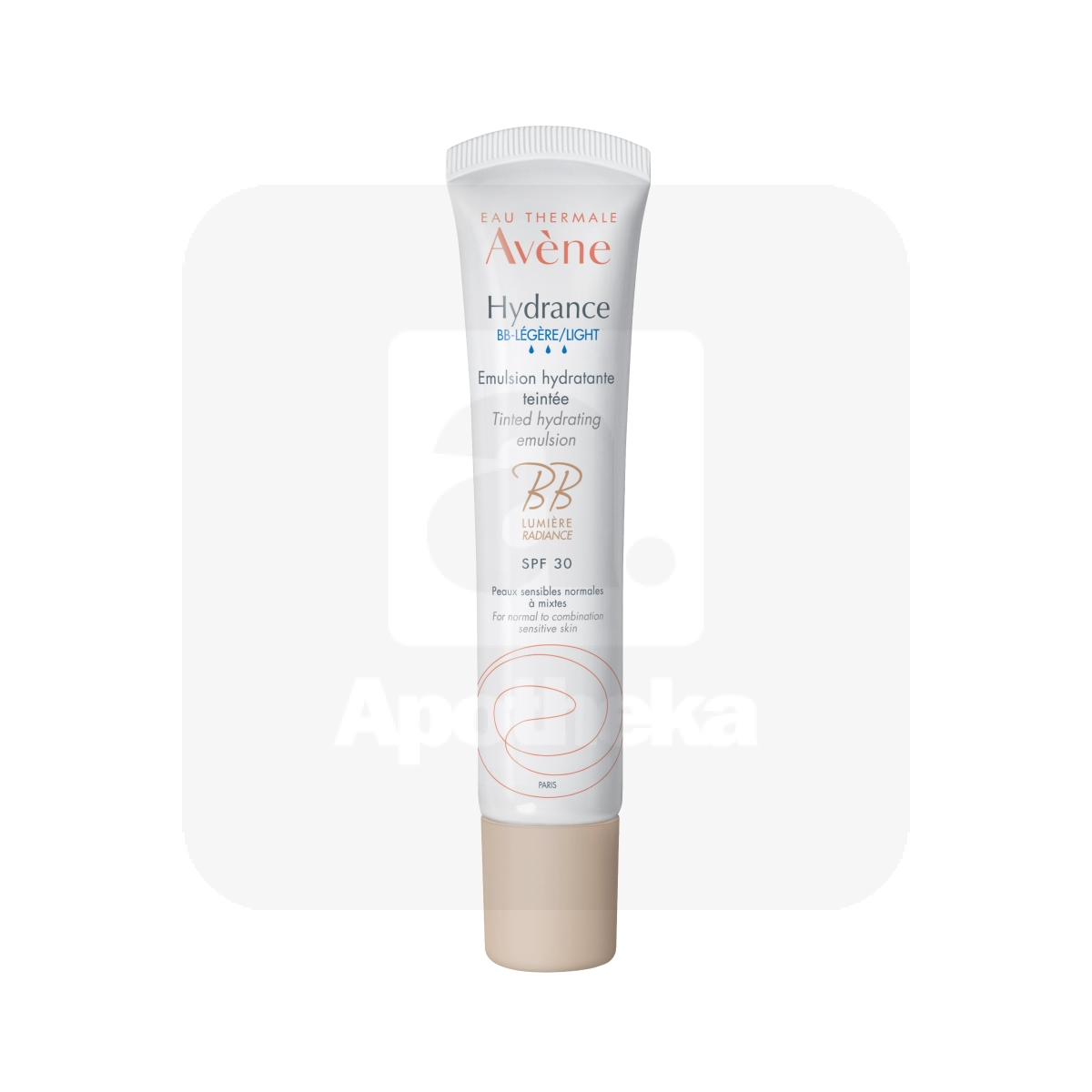 AVENE HYDRANCE LIGHT EMULSIOON NIISUTAV SPF30 TOONITUD 40ML - Изображение товара