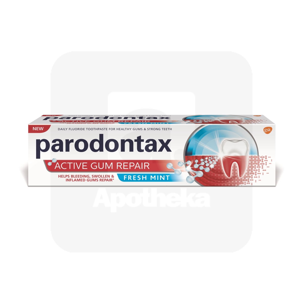 PARODONTAX HAMBAPASTA ACTIVE GUM REPAIR FRESH MINT 75ML - Изображение товара