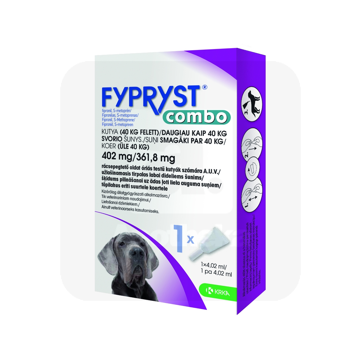 FYPRYST COMBO TÄPILAHUS 402+361,8MG/4,02ML N1 (>40KG) - Изображение товара