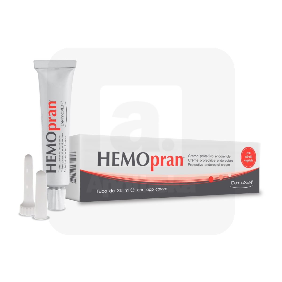 DERMOXEN HEMOPRAN KAITSEV ENDOREKTAALKREEM 35ML - Изображение товара