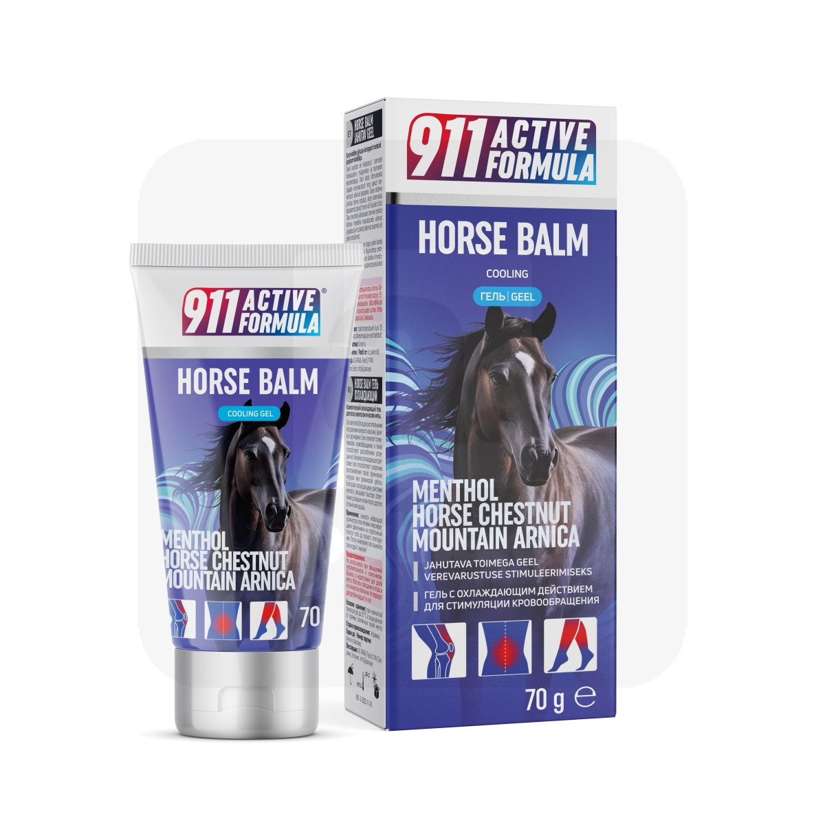 911 ACTIVE FORMULA HOBUSEPALSAM JAHUTAV 70G - Изображение товара