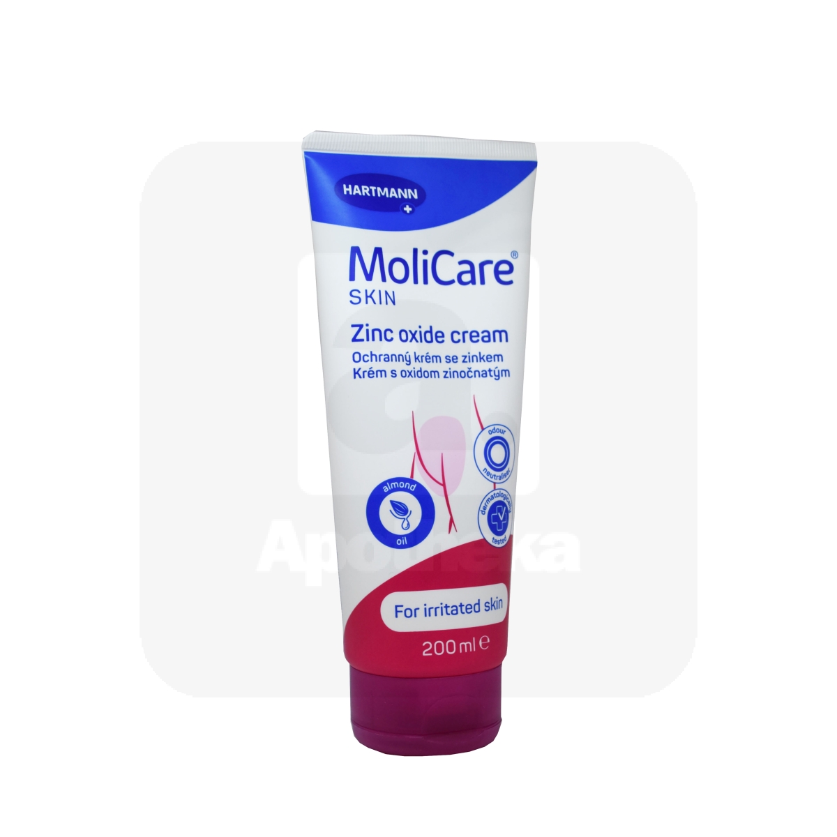 MOLICARE SKIN KAITSEKREEM TSINKOKSIIDIGA 200ML/995035/ - Изображение товара