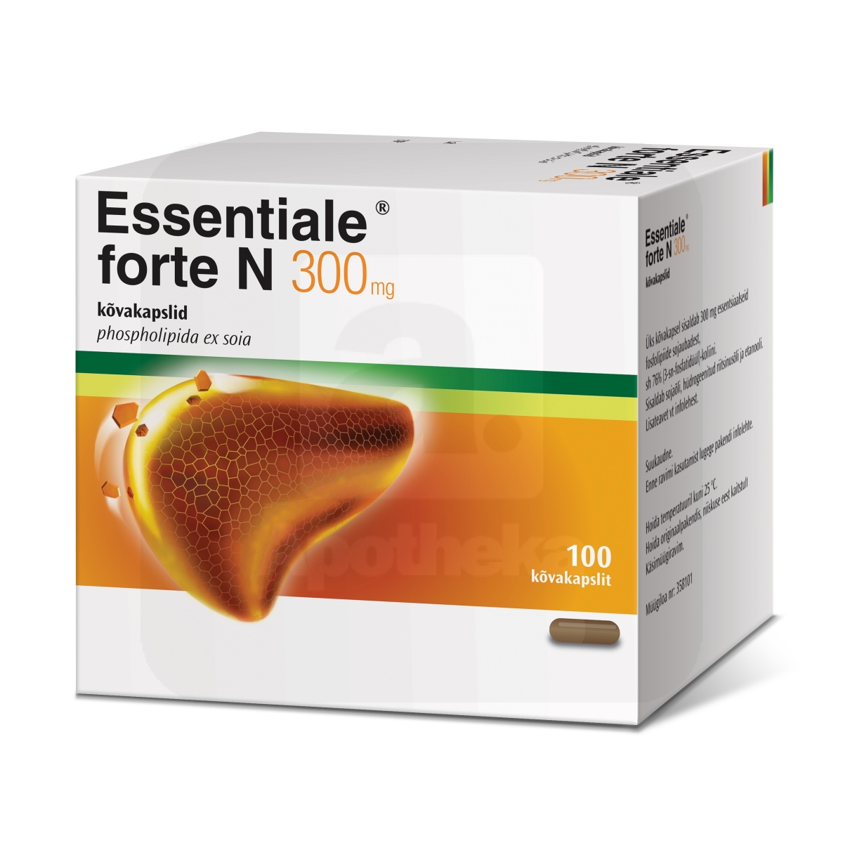 ESSENTIALE FORTE N CAPS 300MG N100 - Изображение товара