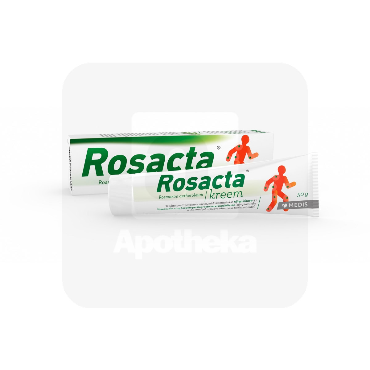 ROSACTA KREEM 100MG/G 50G - Изображение товара