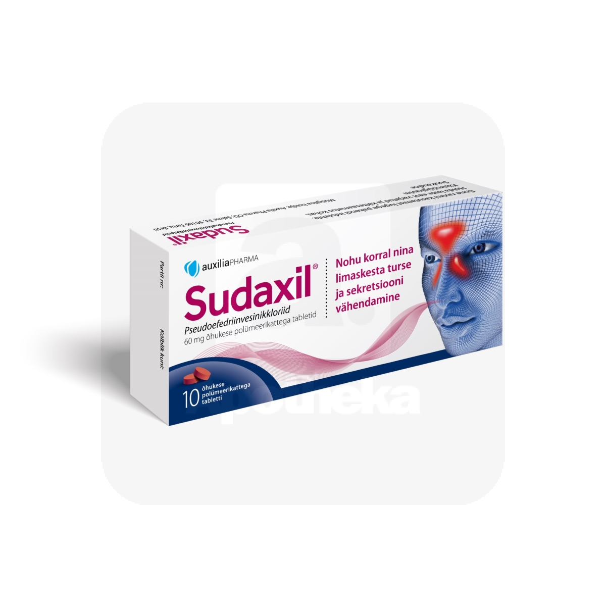 SUDAXIL KATTEGA TBL 60MG N10 - Изображение товара