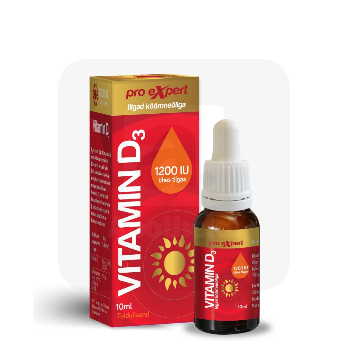 VITAMIN D3 PRO EXPERT 1200IU TILGAD 10ML - Изображение товара