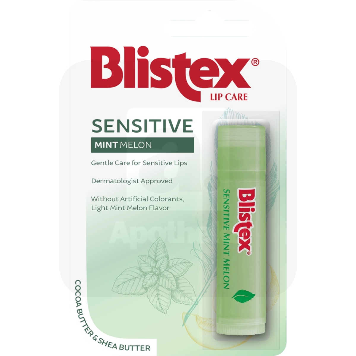 BLISTEX HUULEPALSAM SENSITIVE MINT MELON 4,25G - Изображение товара