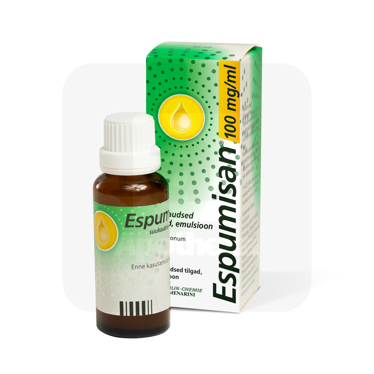 ESPUMISAN  SUUKAUDSED TILGAD EMULS 100MG/ML 30ML