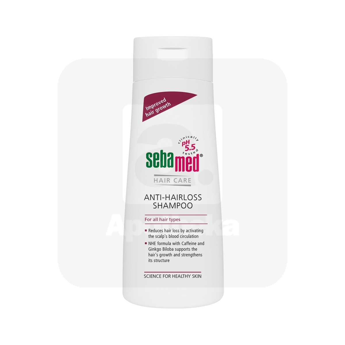 SEBAMED SHAMPOON JUUSTE VÄLJALANGEMISE VASTU 200ML - Изображение товара