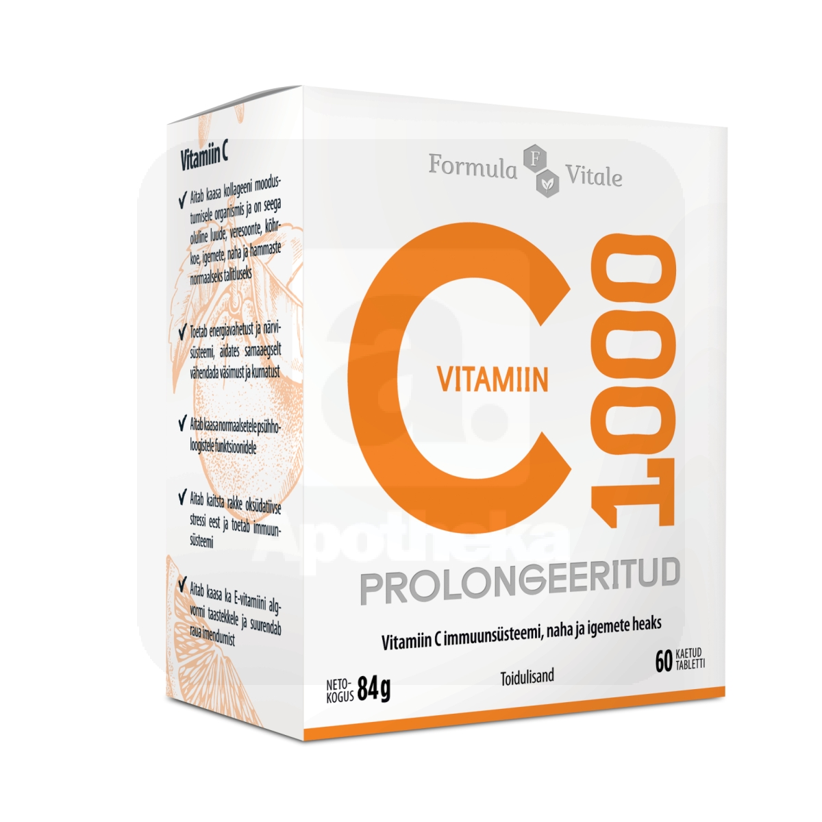 FORMULA VITALE C-VIT PROLONG TBL 1000MG N60 - Изображение товара