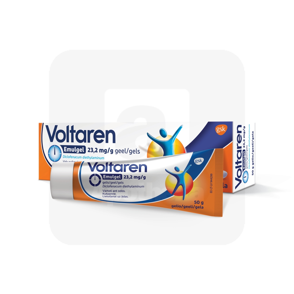 VOLTAREN EMULGEL GEEL 23,2MG/G 50G