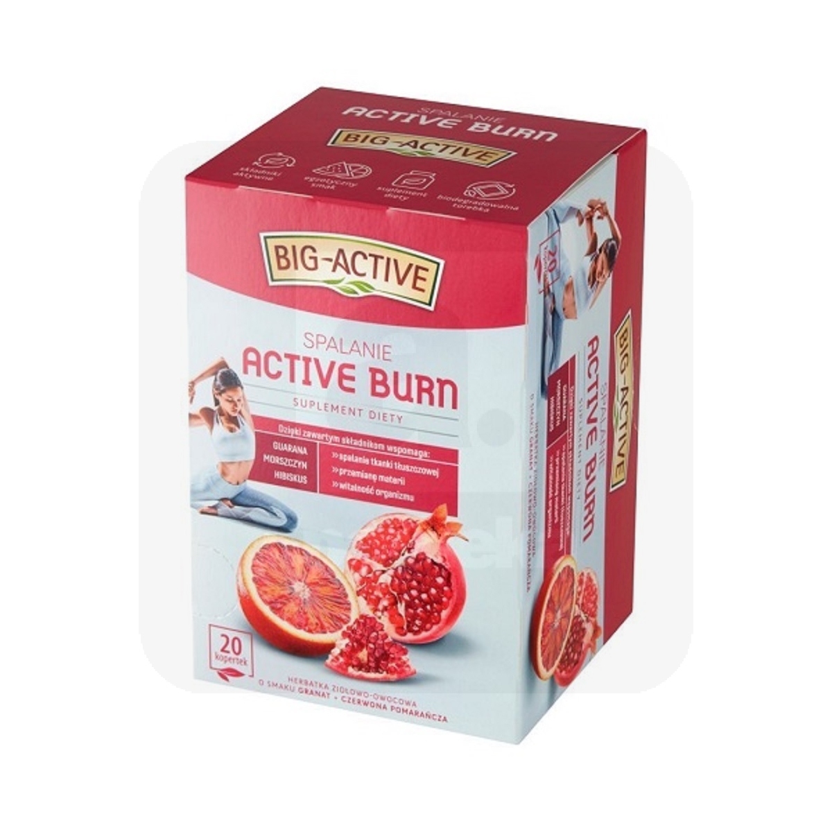 BIG-ACTIV  ACTIVE BURN TEE N20