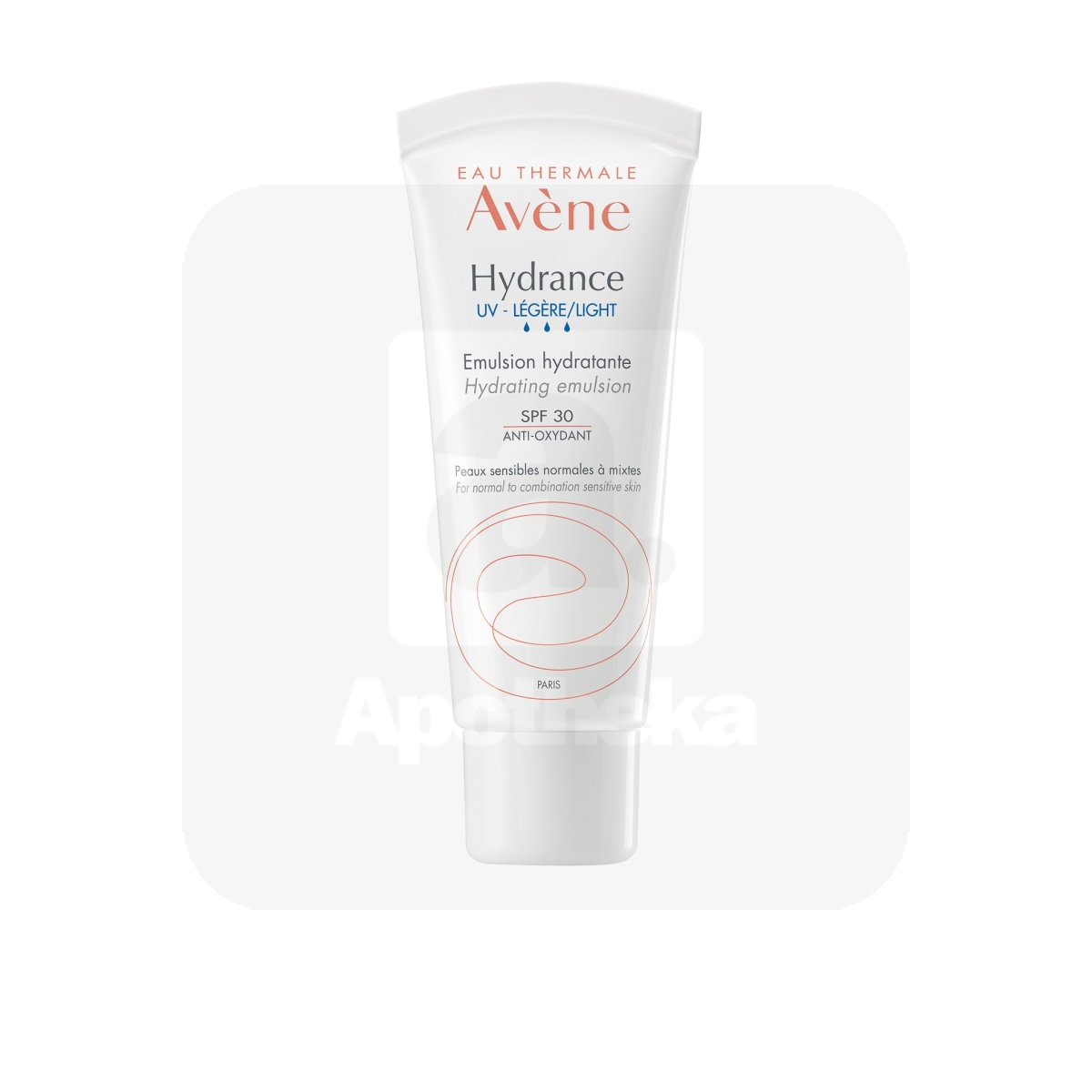 AVENE HYDRANCE LIGHT EMULSIOON SPF30 NORM NAHALE 40ML - Изображение товара