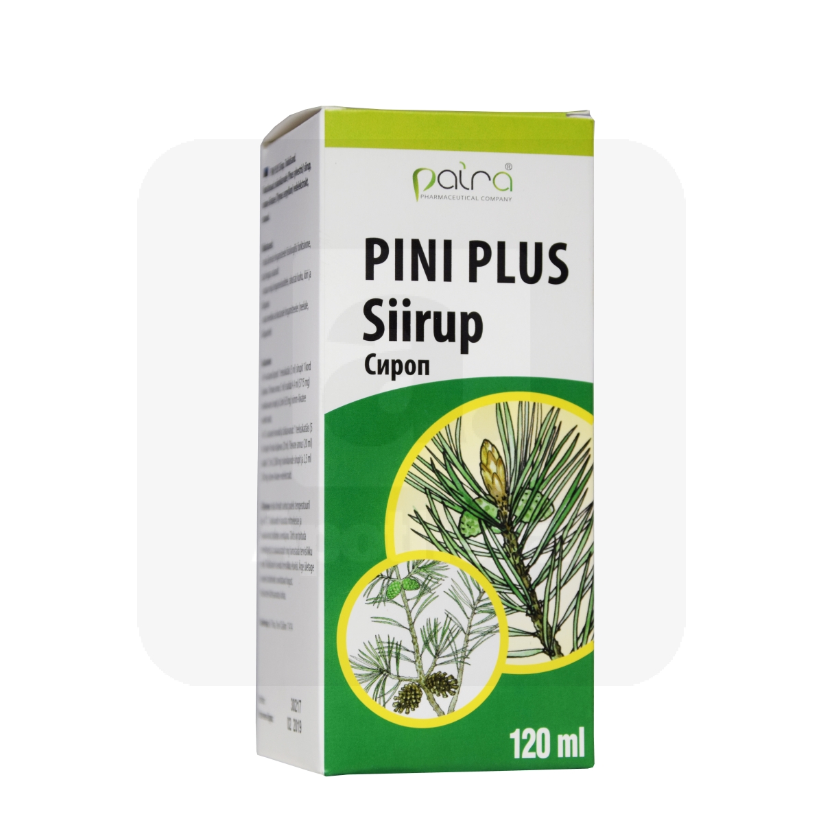 PINI PLUS SIIRUP 120ML PAIRA