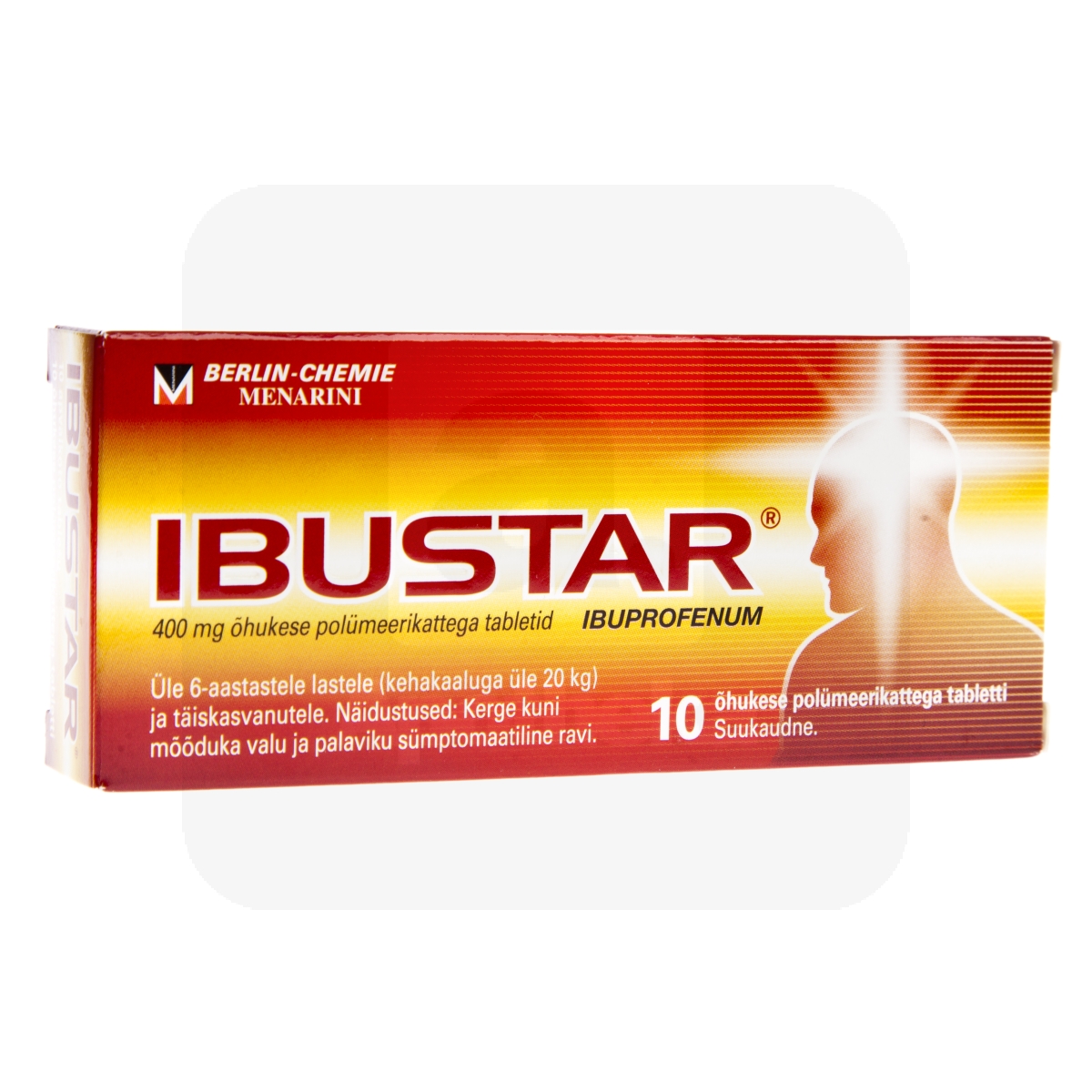 IBUSTAR TBL 400MG N10