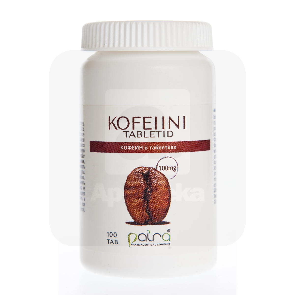 KOFEIINI TABLETID 100MG N100 - Изображение товара