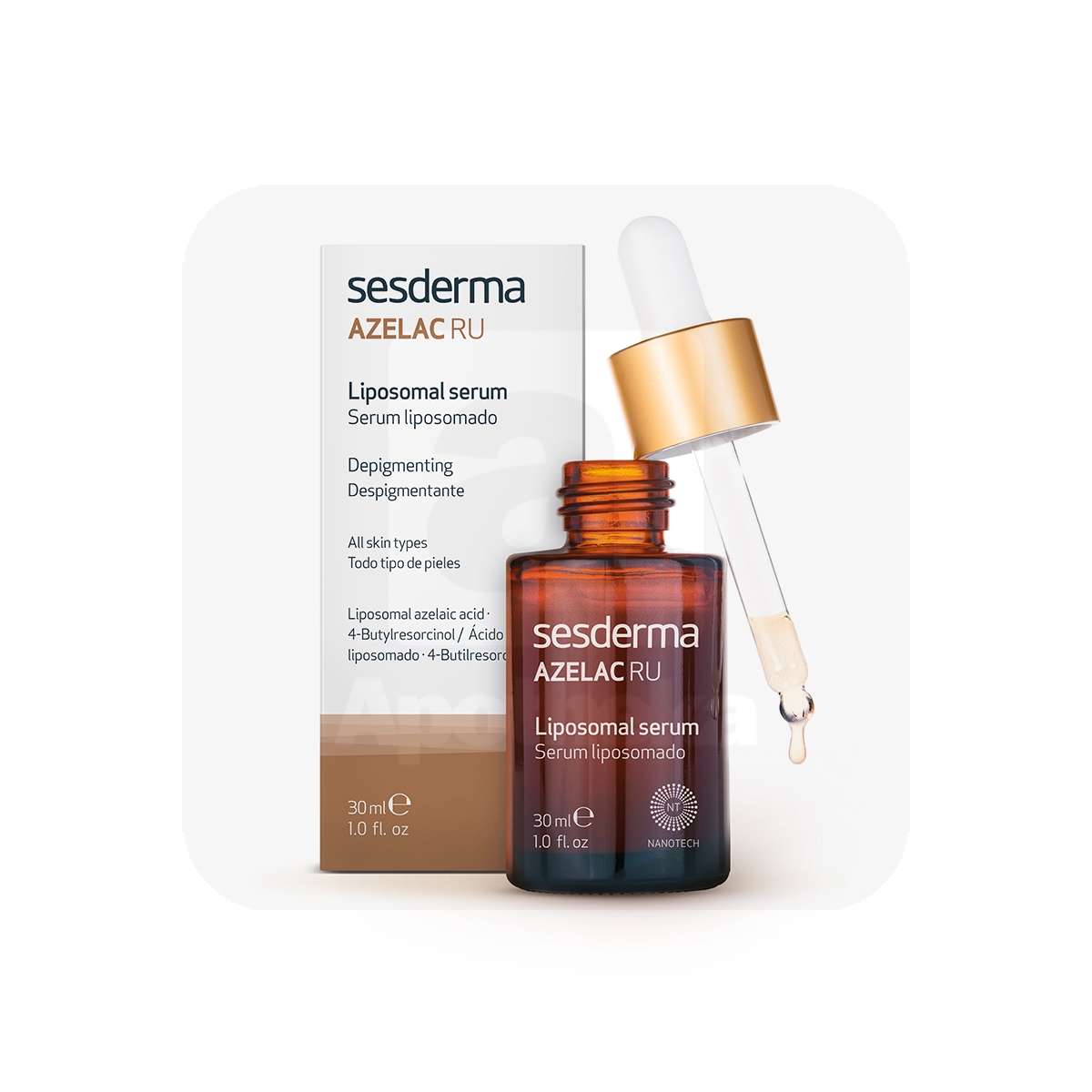 SESDERMA AZELAC RU DEPIGMENTEERIV LIPOSOOMSEERUM 30ML - Изображение товара