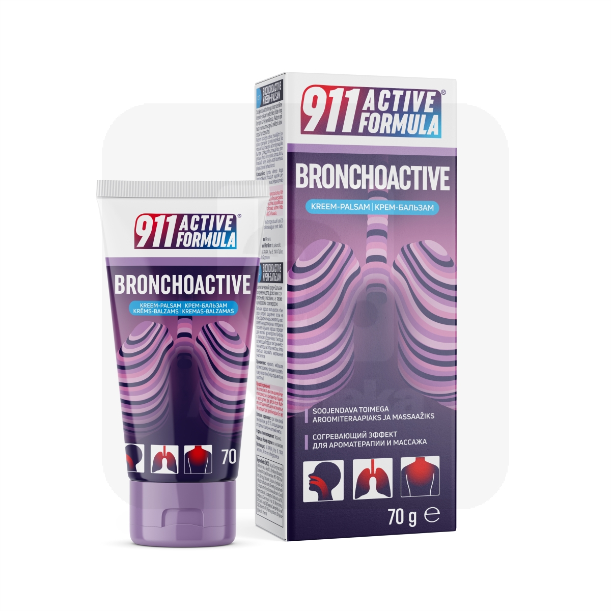 911 BRONCHOACTIVE KREEM-PALSAM 70G - Изображение товара