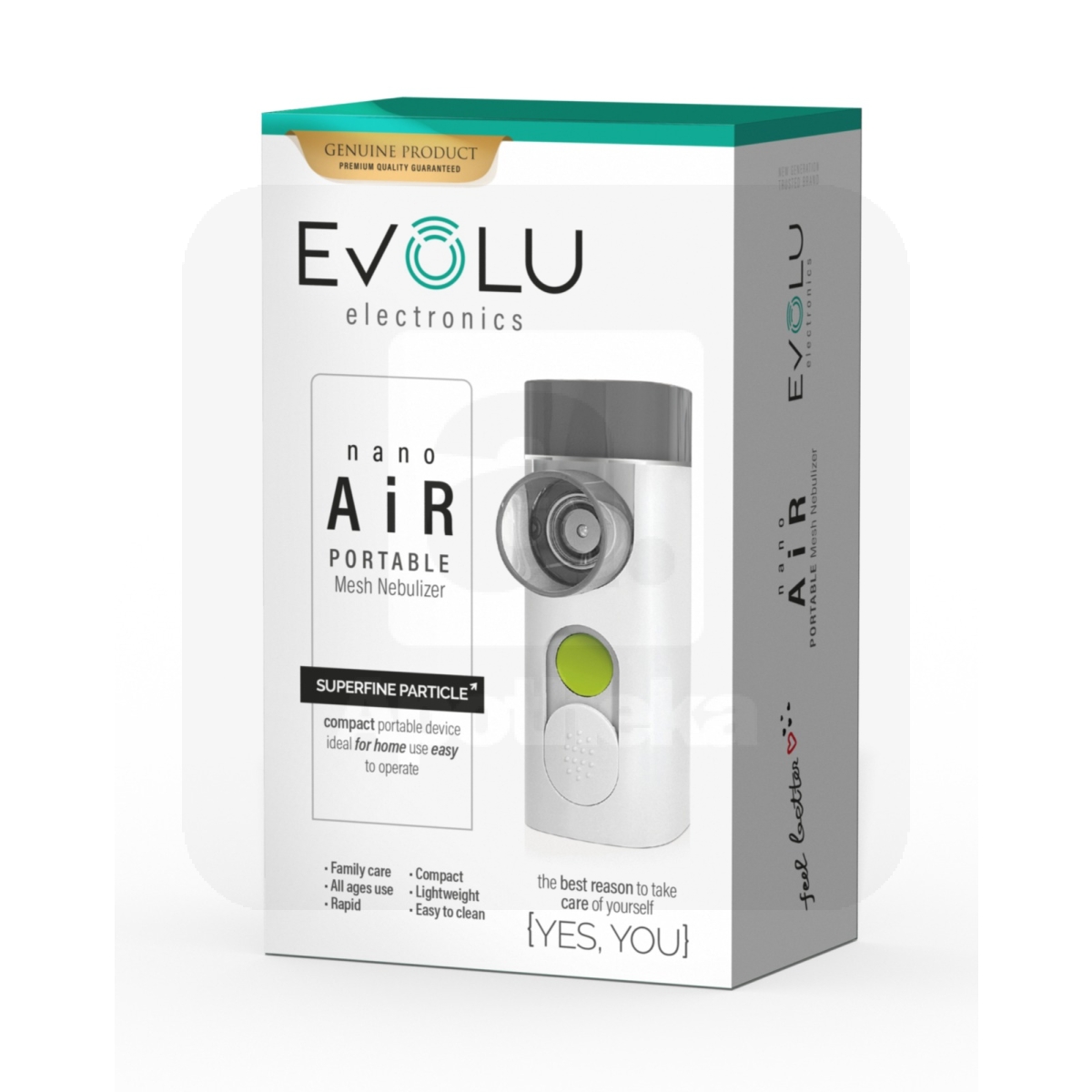 INHALAATOR EVOLU NANO AIR AKUGA