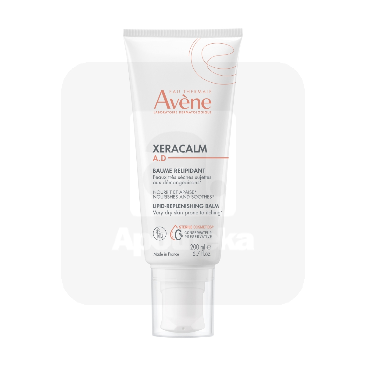 AVENE XERACALM A.D KEHAPALSAM LIPIIDE TAASTAV 200ML - Изображение товара