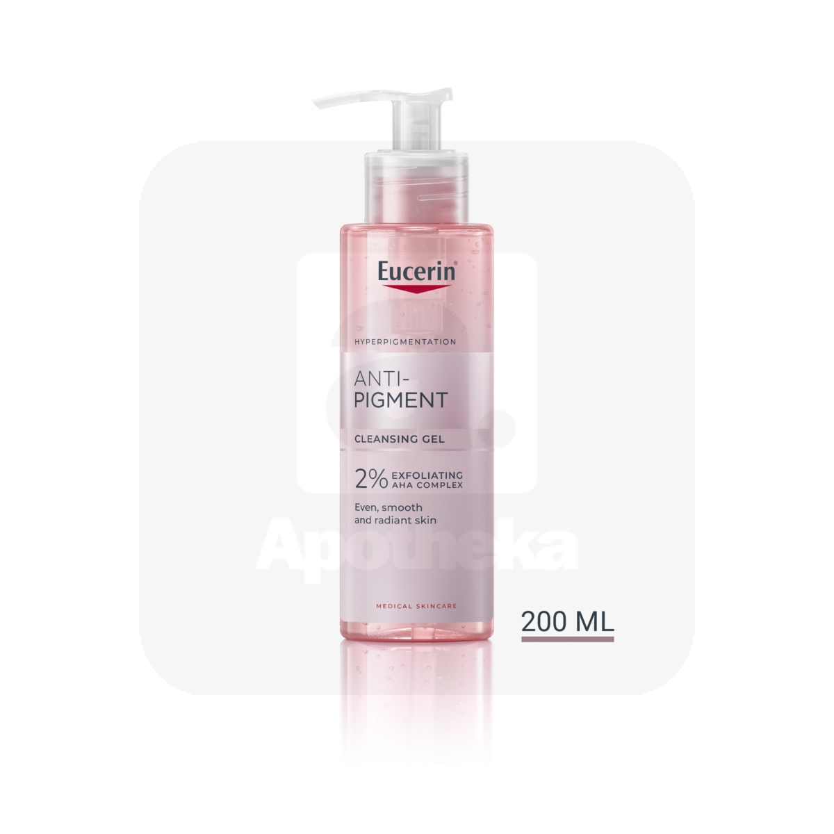 EUCERIN ANTI-PIGMENT PUHASTUSGEEL 200ML - Изображение товара