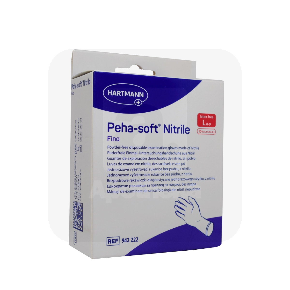 PEHA-SOFT KINDAD NITRILE FINO L N10 /942222/ - Изображение товара