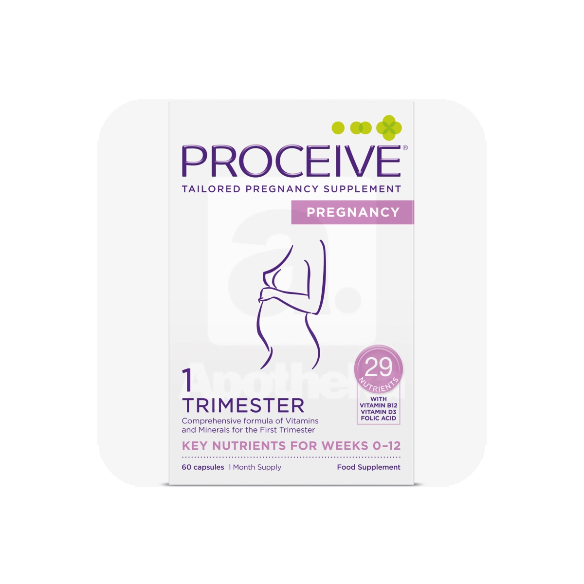 PROCEIVE PREGNANCY TRIMESTER 1 KAPSLID N60 - Изображение товара