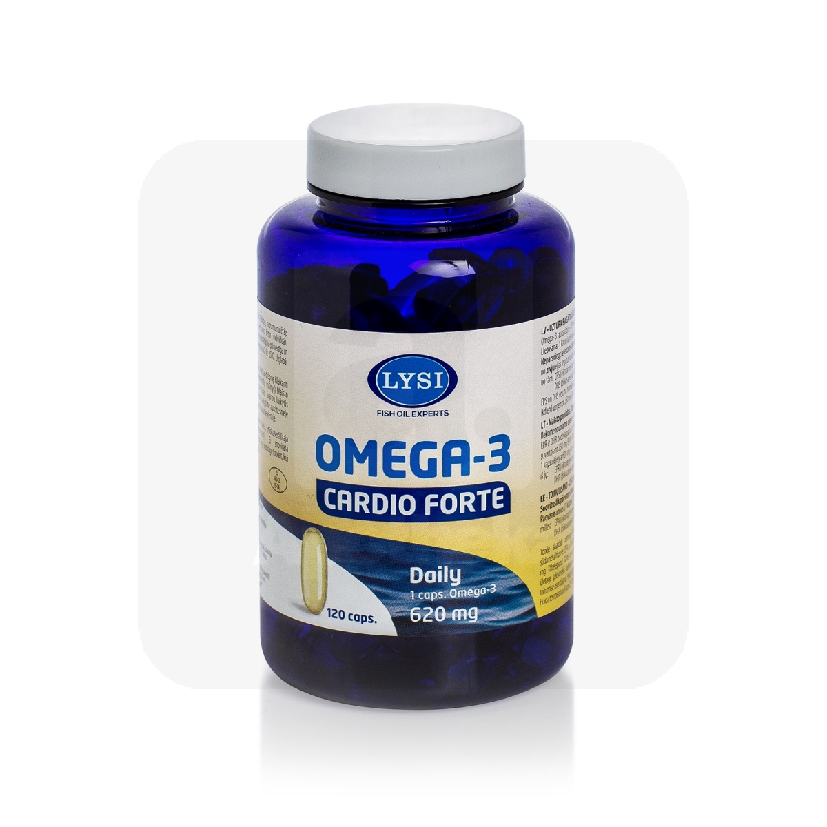 LYSI OMEGA-3 CARDIO FORTE KAPSLID N120 - Изображение товара