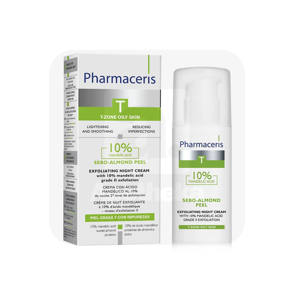 PHARMACERIS T SEBO-ALMOND PEEL ÖÖKREEM KOORIV 50ML - Изображение товара 1