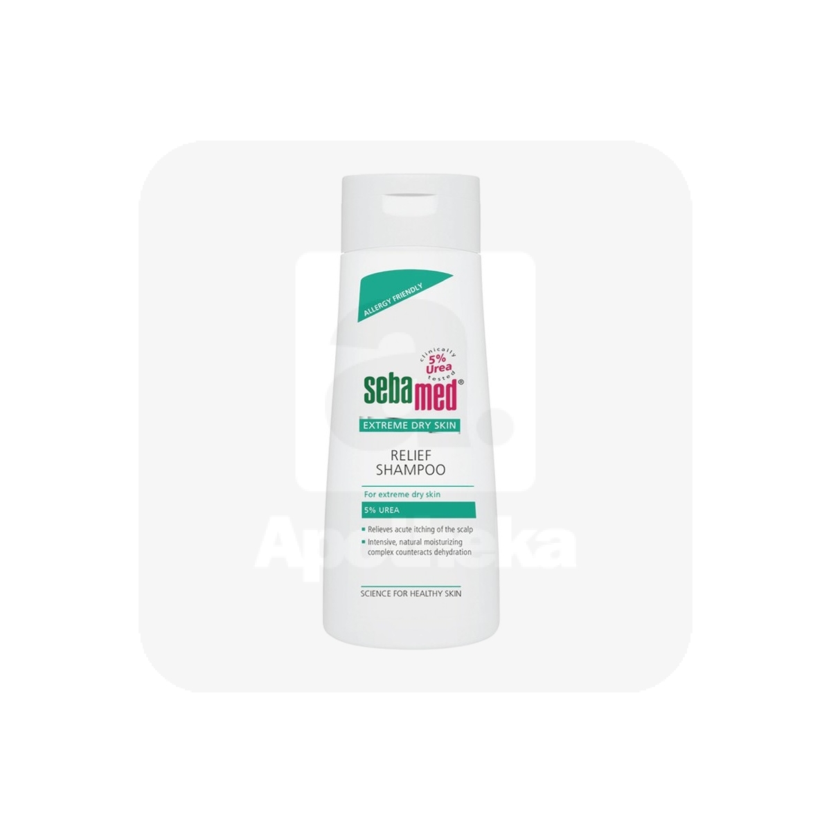 SEBAMED UREA 5% SENSITIVE SHAMPOON 200ML - Изображение товара