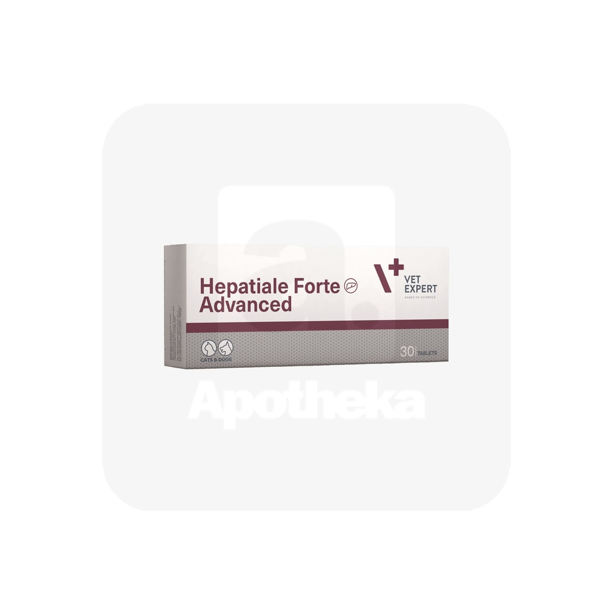 VETEXPERT HEPATIALE FORTE ADVANCED N30 - Изображение товара