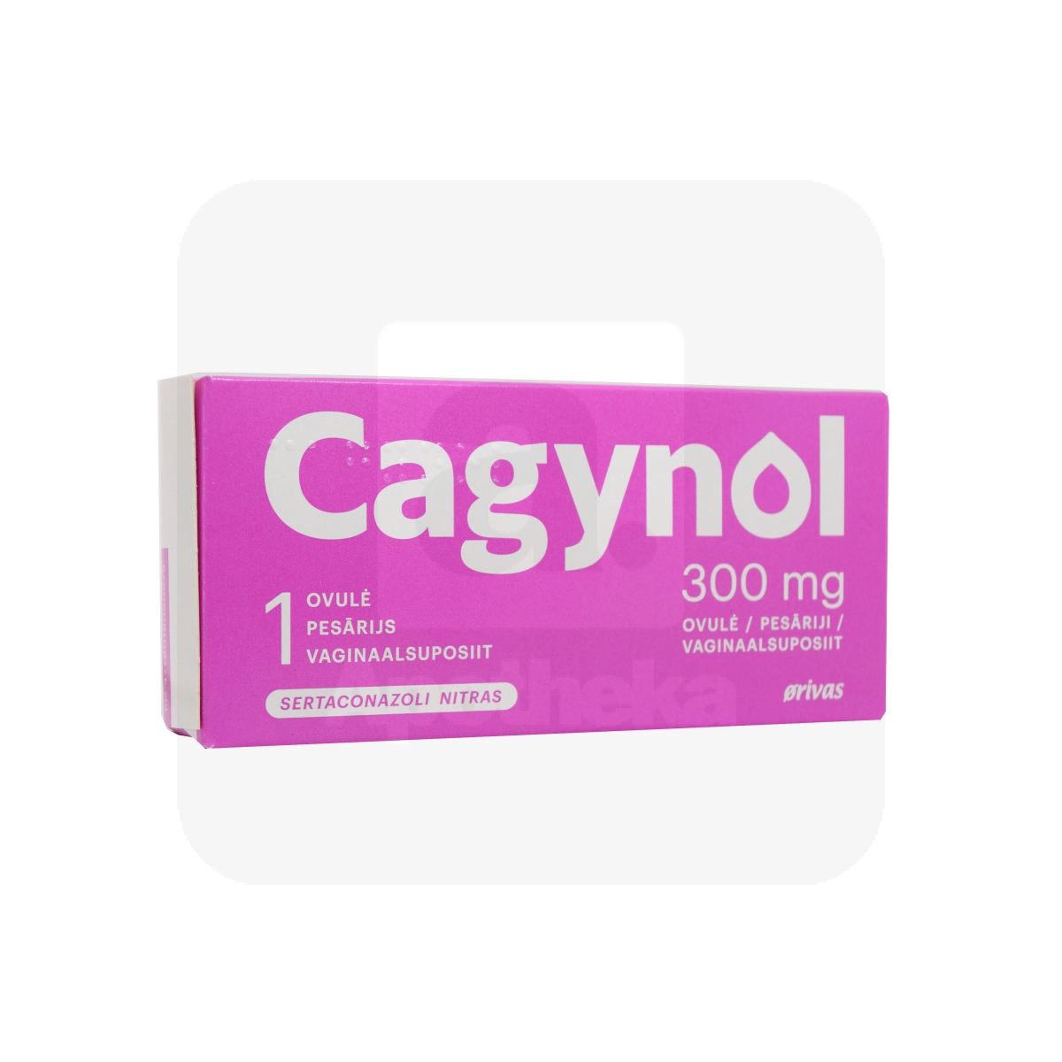 CAGYNOL VAGIN SUPP 300MG N1 - Изображение товара